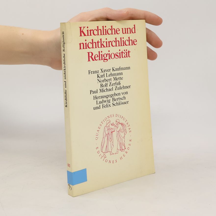 Ludwig H. Bertsch Kirchliche und nichtkirchliche Religiosität