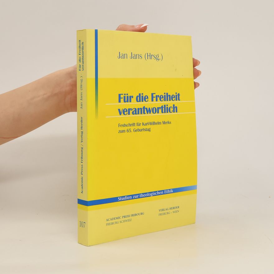 J. H. Jans Für die Freiheit verantwortlich
