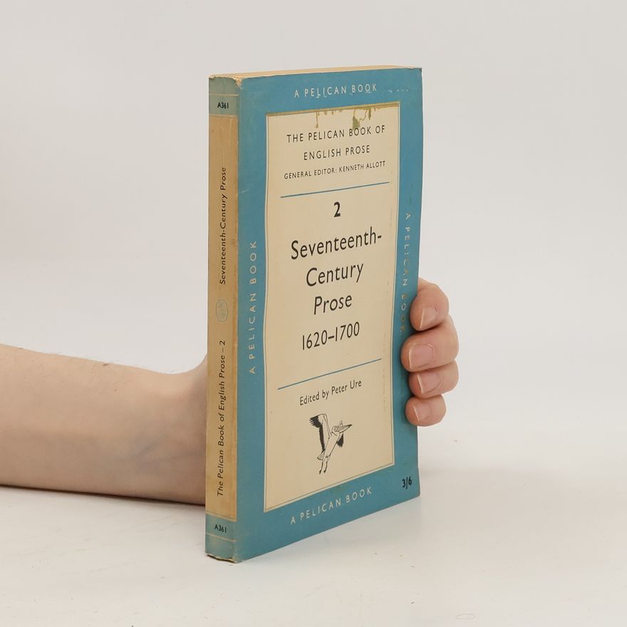 Petar Ure Seventeenth-Century Prose 1620-1700