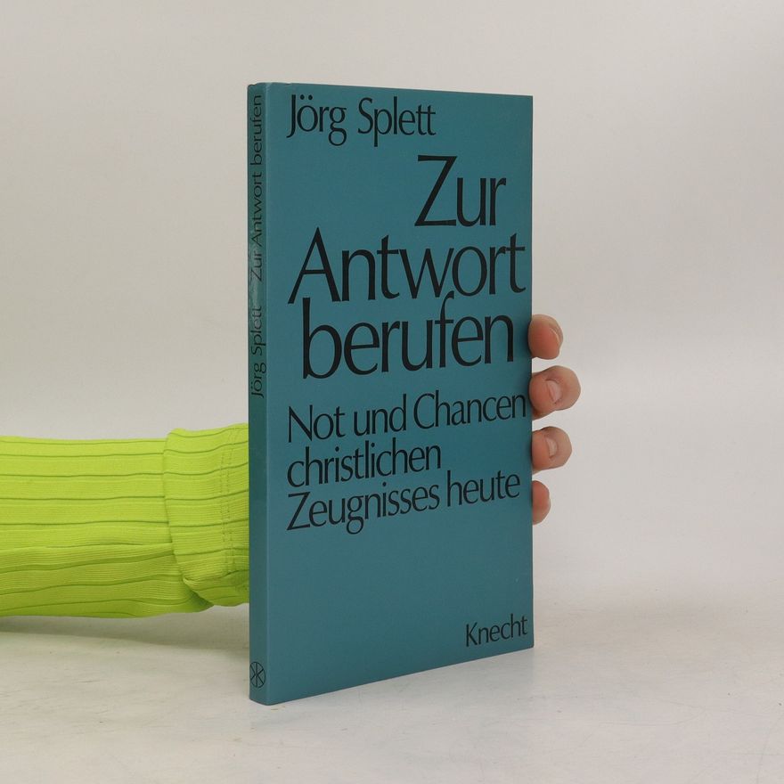Jörg Splett Zur Antwort berufen
