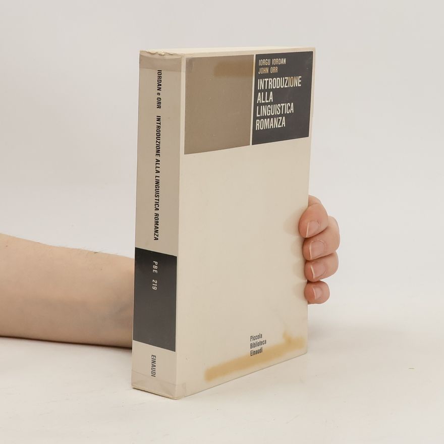 John Orr Introduzione alla linguistica romanza