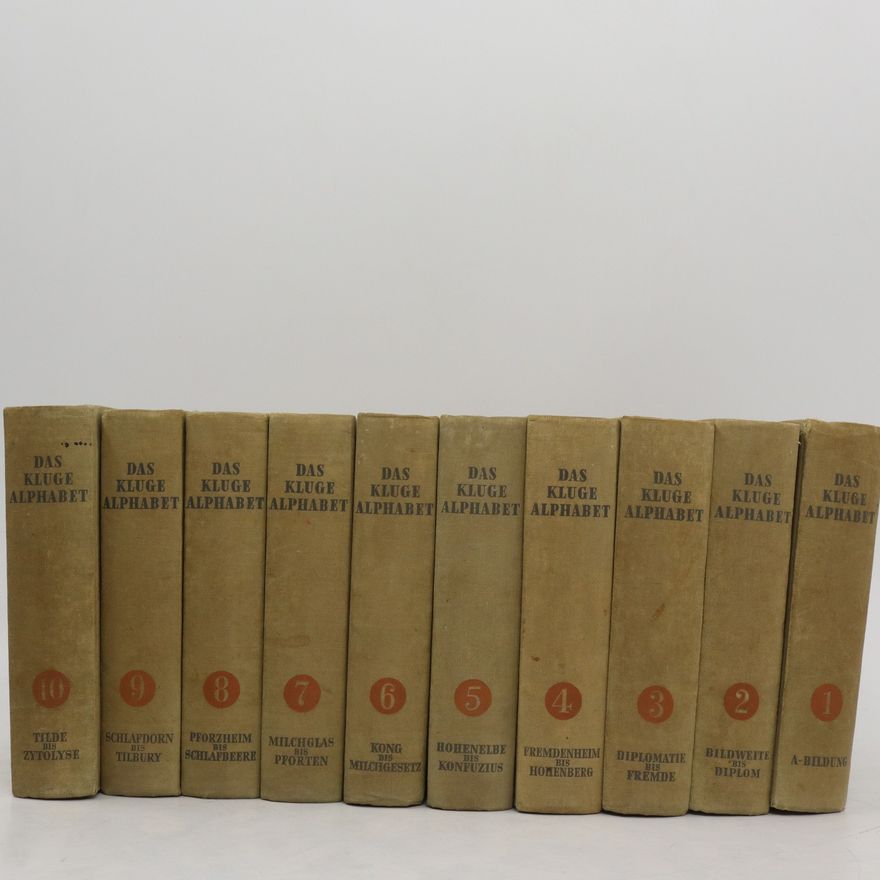 Autorenkollektiv Das Kluge Alphabet 1-10 (10 Bände)