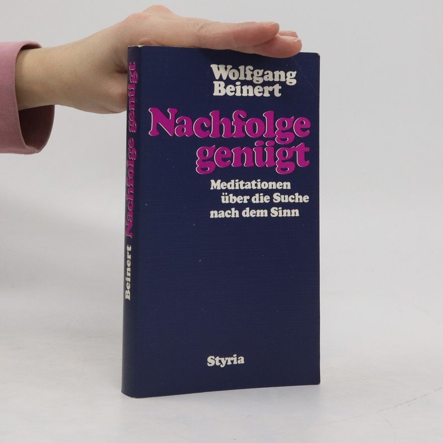 Wolfgang Beinert Nachfolge genügt