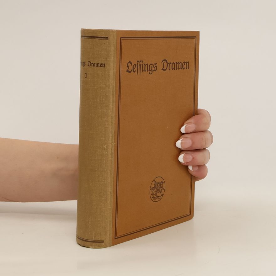 Gotthold Ephraim Lessing Dramen 1