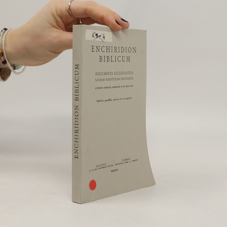 Collectif d'auteurs Enchiridion Biblicum