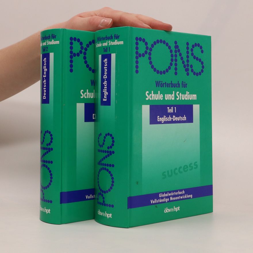 Autores varios PONS Wörterbuch für Schule und Studium Teil 1-2