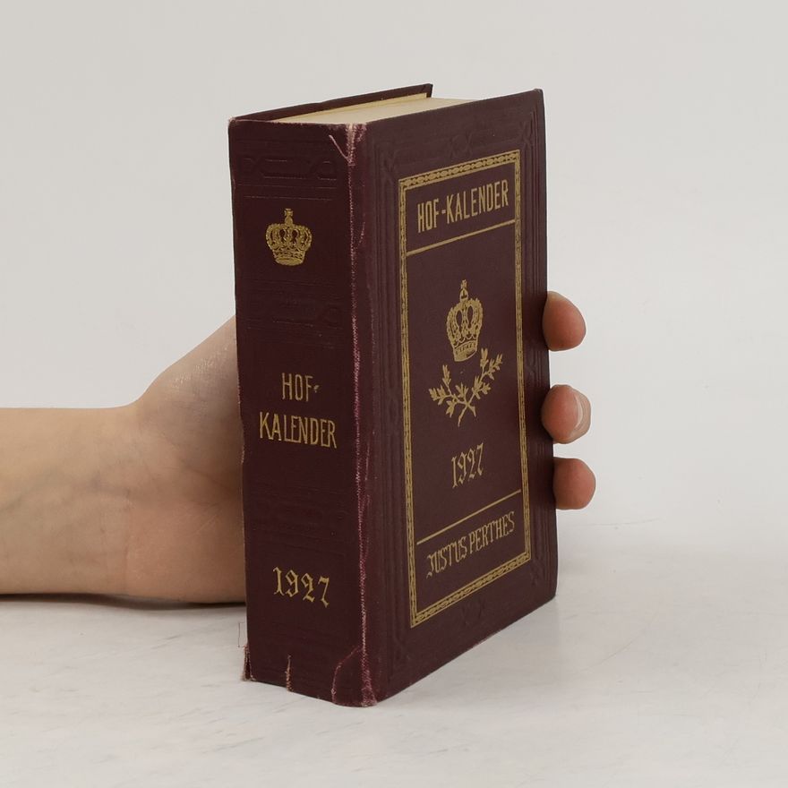 Justus Perthes Gothaischer Hofkalender 1927