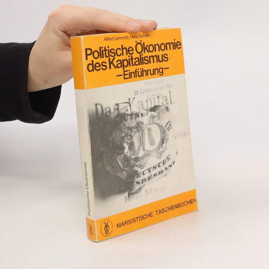 Alfred Lemmnitz Politische Ökonomie des Kapitalismus