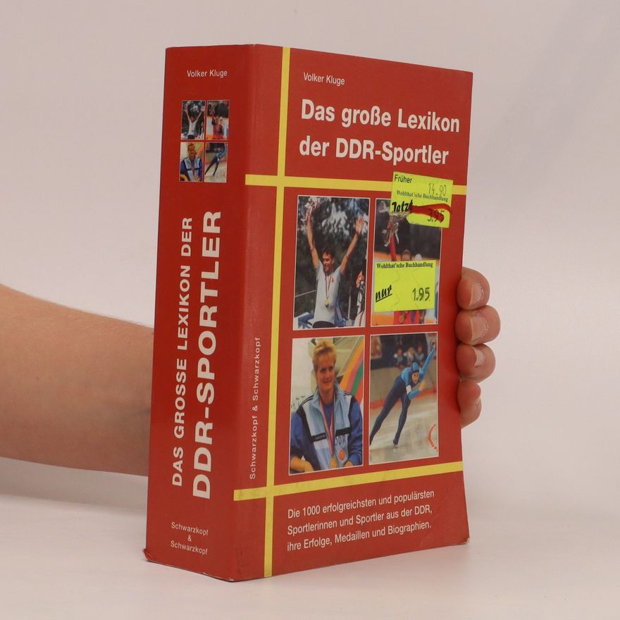 Volker Kluge Das große Lexikon der DDR-Sportler