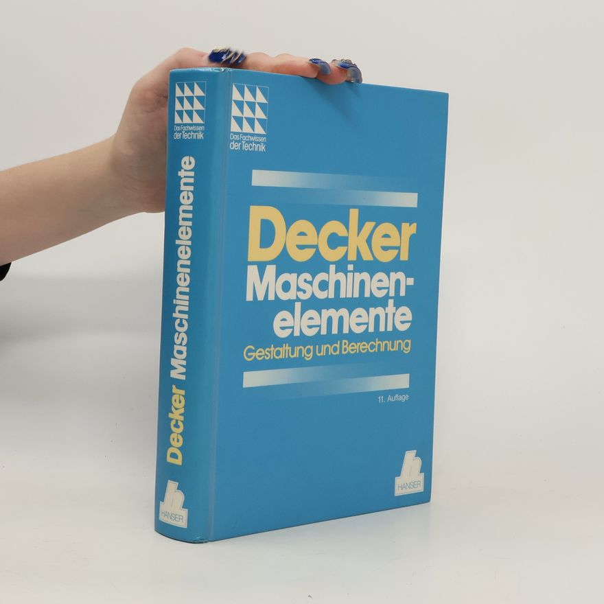 Collectif d'auteurs Maschinenelemente