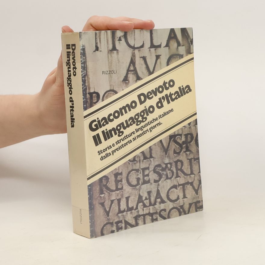 Giacomo Devoto Il lunguaggio d'Italia