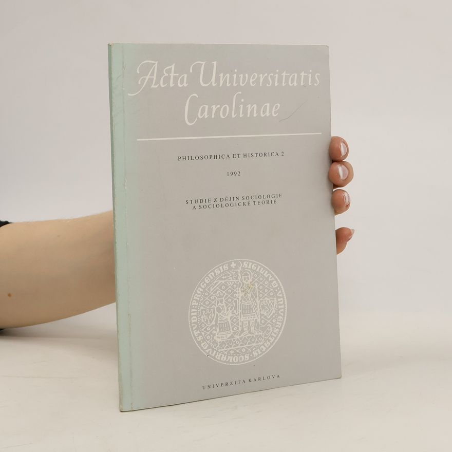 Autorenkollektiv Aeta Universitatis Carolinae. Philosophica et historica 2