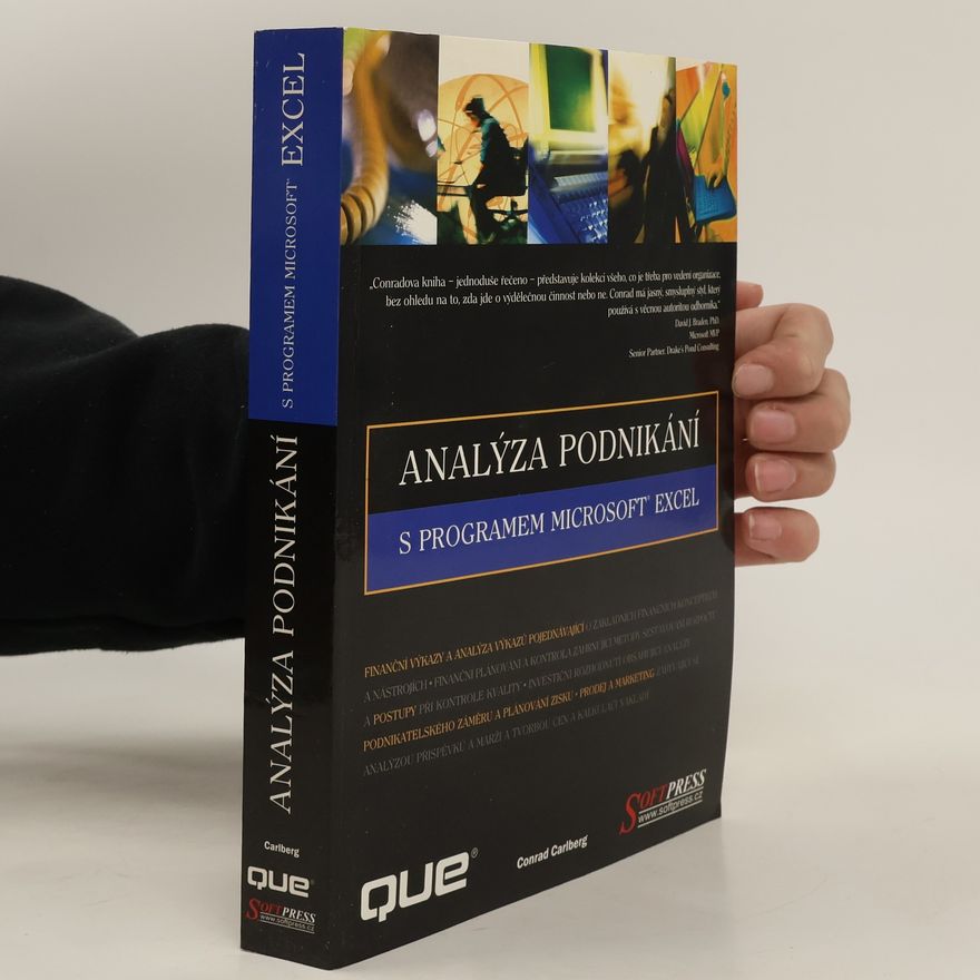 Conrad George Carlberg Analýza podnikání s programem Microsoft Excel