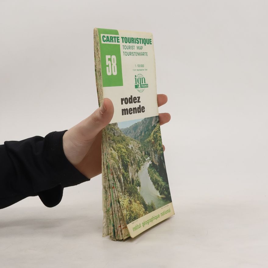 Kolektiv autorů Carte touristique 58. Rodez mende