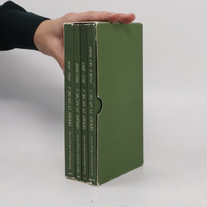 Autorenkollektiv Opere in musica 1857-1976 I-IV (4 svazky)