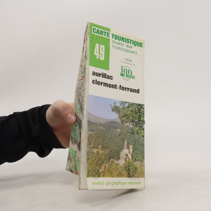Various authors Carte touristique 49. Aurillac Clermont-Ferrand
