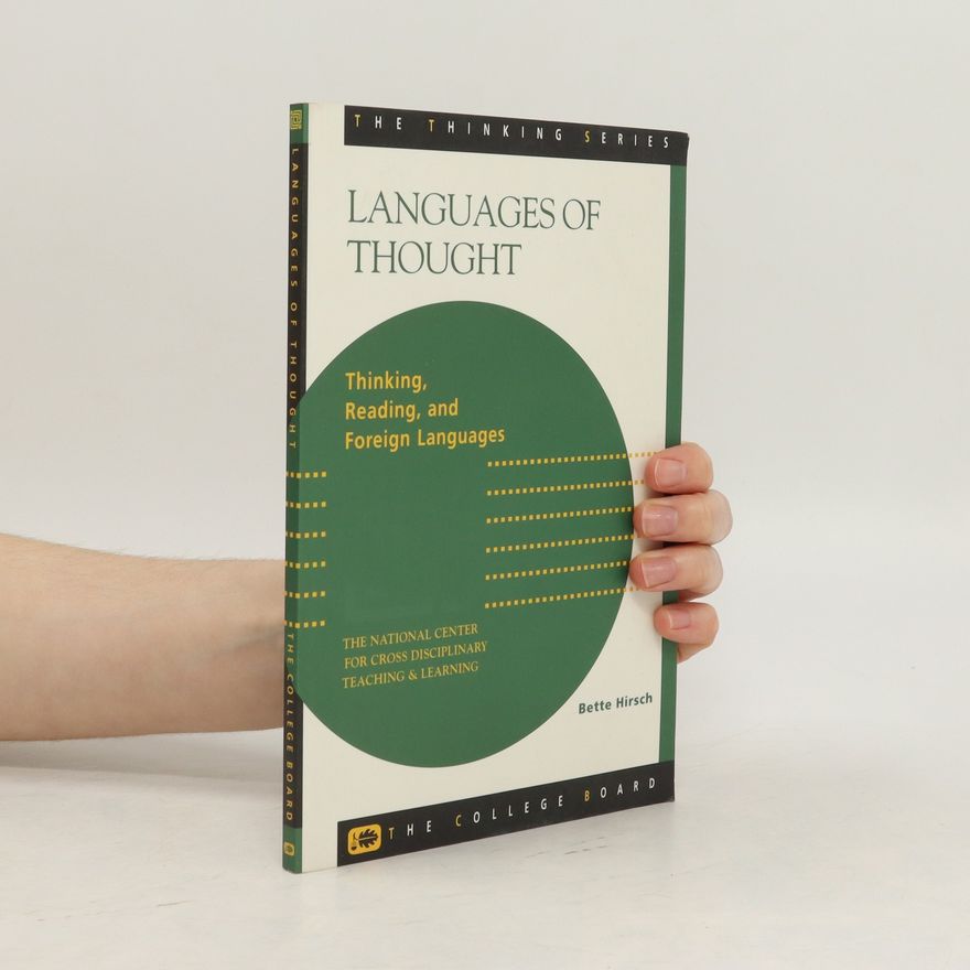 Bette G. Hirsch Languages of Thought