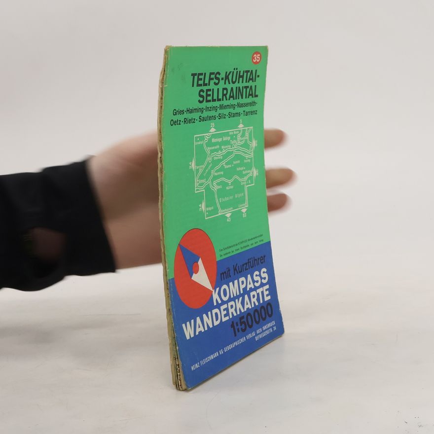 Autorenkollektiv Telfs-Kühtai-Sellraintal. Kompass Wanderkarte 1:50 000