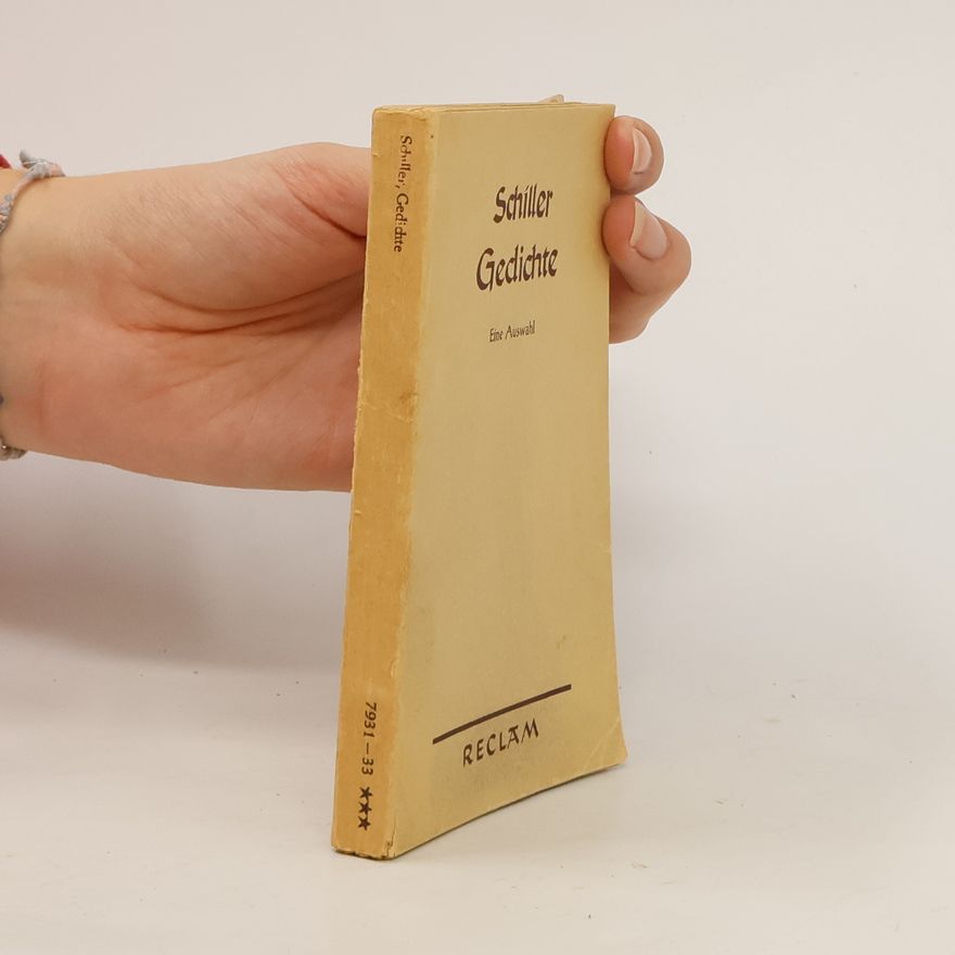 Friedrich Schiller Schiller's Gedichte