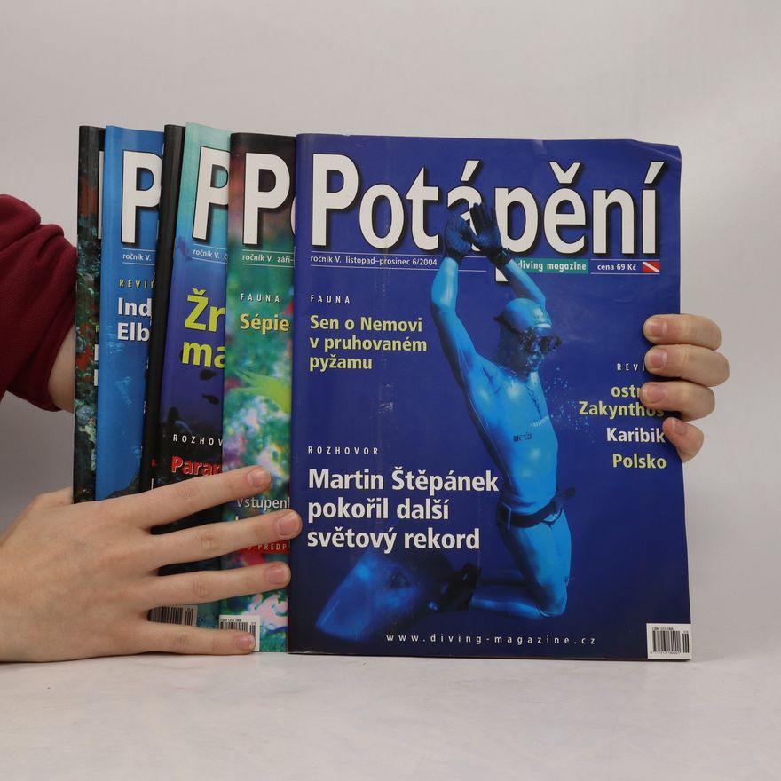 Various authors Potápění. Komplet ročník V. 2004