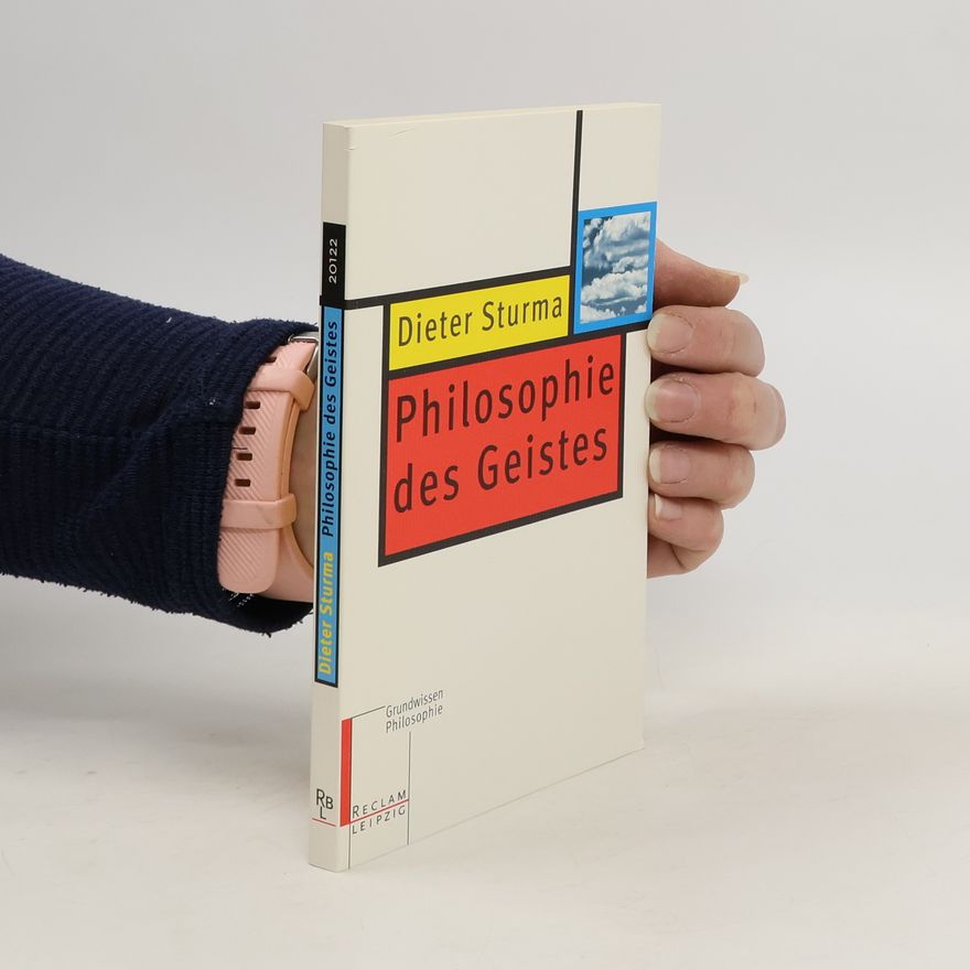 Dieter Sturma Philosophie des Geistes