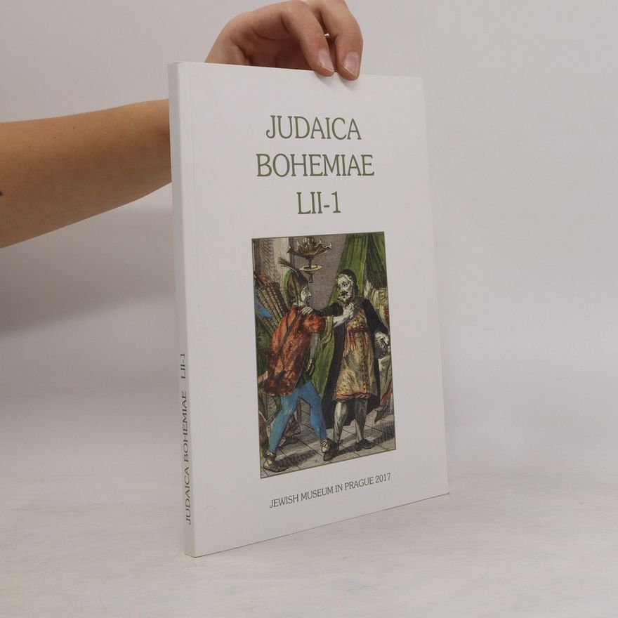 Kolektiv autorů Judaica Bohemiae LII-1