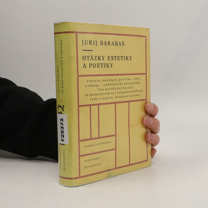 Jurìj Jakovyč Barabaš Otázky estetiky a poetiky