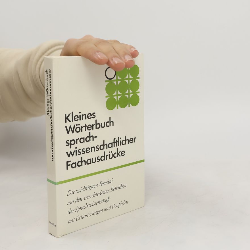 Rudi Conrad Kleines Wörterbuch sprachwissenschaftlicher Fachausdrücke : Die wichtigsten Termini aus den verschiedenen Bereichen der Sprachwiss. mit Erläuterungen und Beispielen