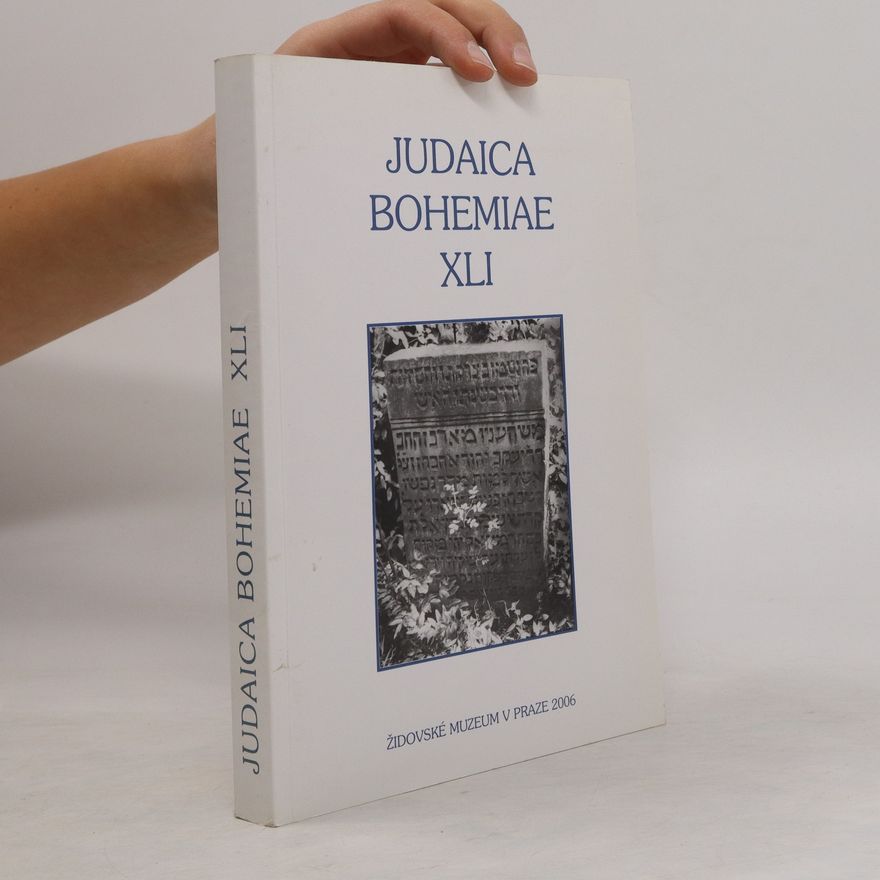 Autorenkollektiv Judaica Bohemiae XLI