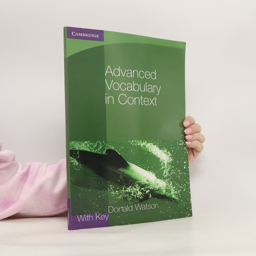 Donald Watson Advanced Vocabulary in Context
