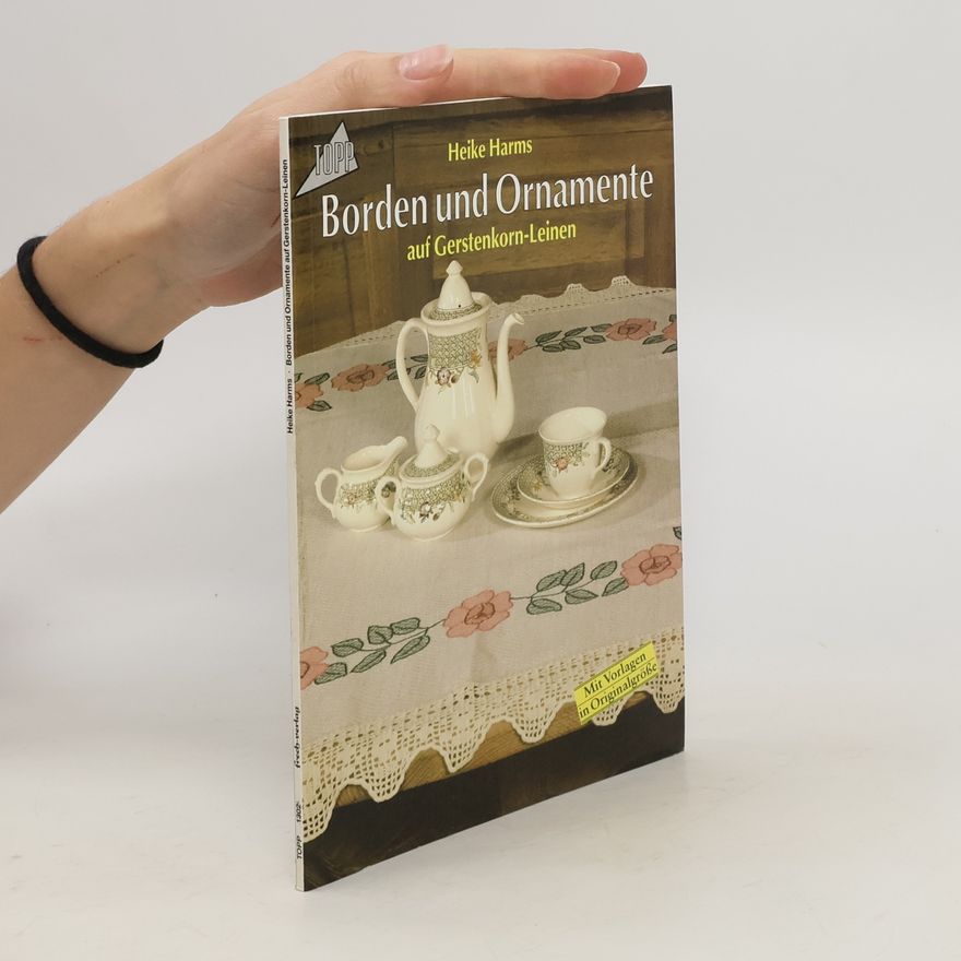 Heike Harms Borden und Ornamente auf Gerstenkorn-Leinen