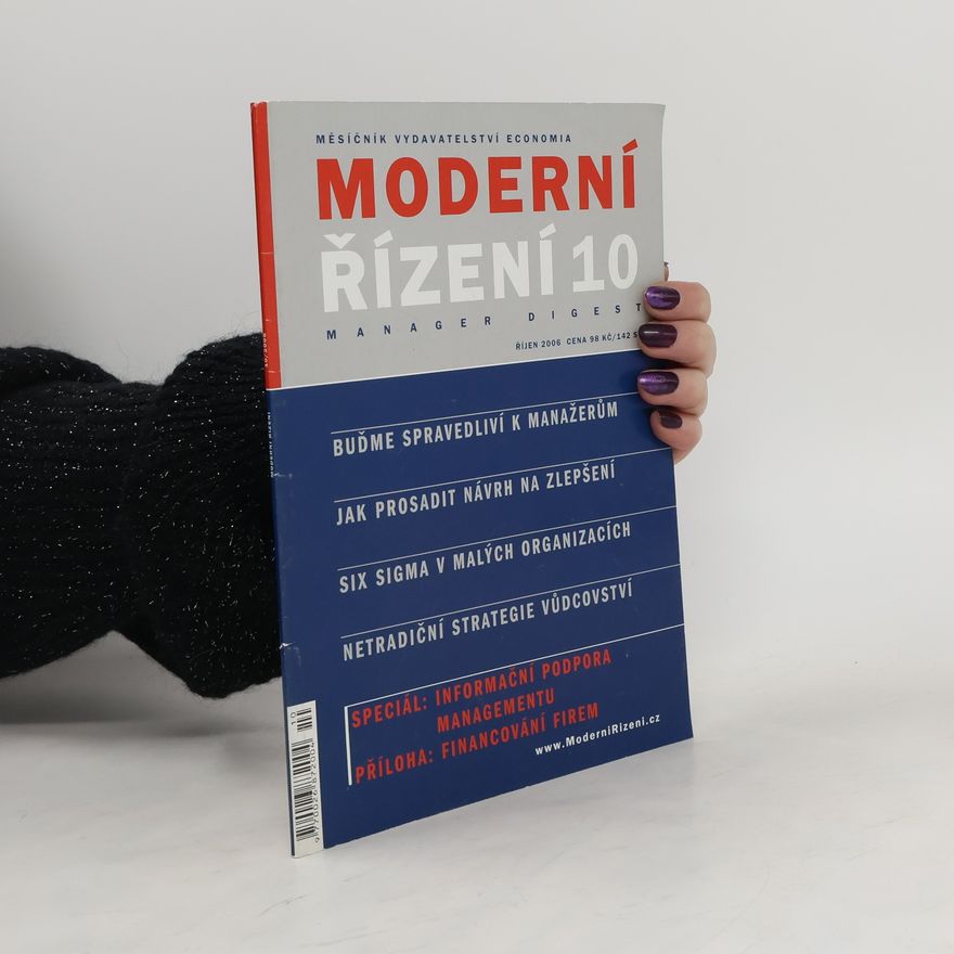 Kolektiv autorů Moderní řízení 10/2006