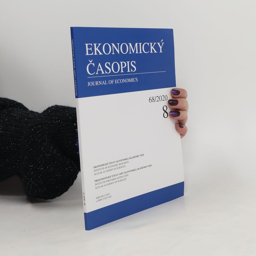 Kolektiv autorů Ekonomický časopis 8/2020