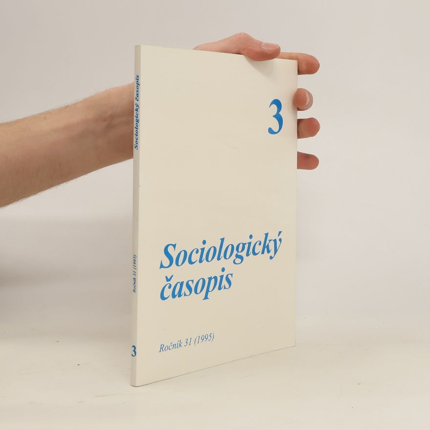 Collectif d'auteurs Sociologický časopis 3