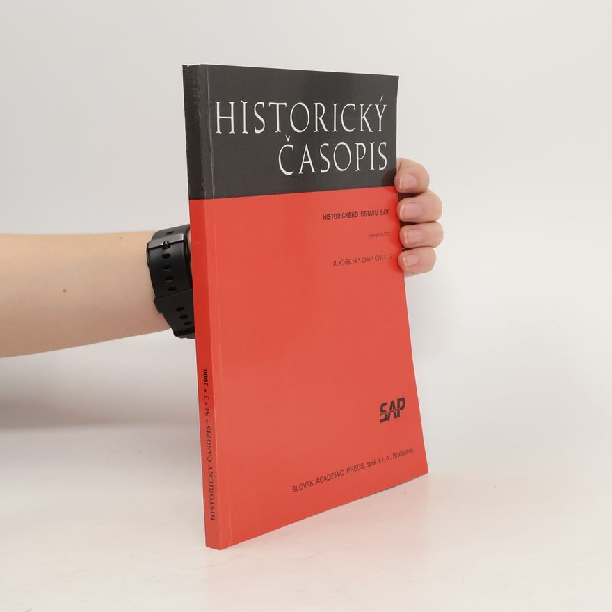 Autores varios Historický časopis 3/2006