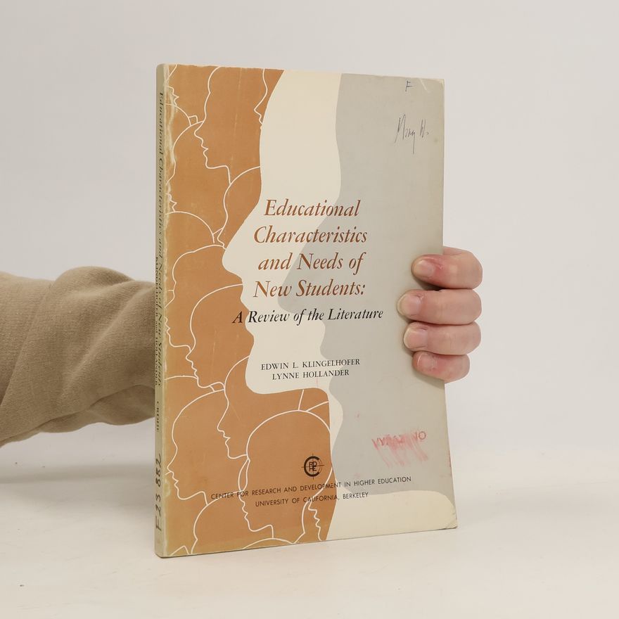 Kolektiv autorů Educational Characteristics and Needs of New Students