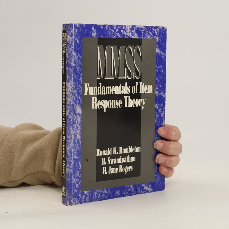 Hariharan Swaminathan Fundamentals of Item Response Theory