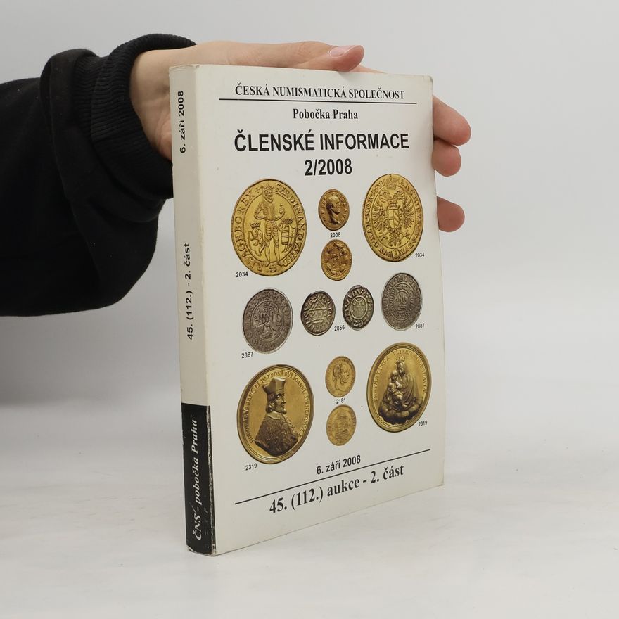 Autorenkollektiv Česká numismatická společnost. Členské informace 2/2008 I.-II.