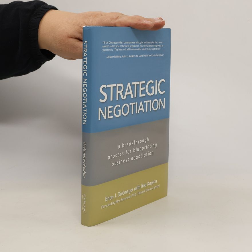 Brian J. Dietmeyer Strategic Negotiation