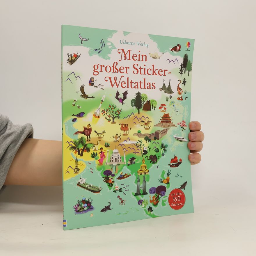 Sam Baer Mein großer Sticker-Weltatlas