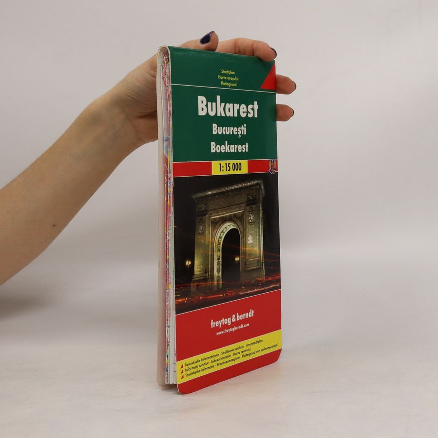 Freytag&Berndt PL 99 Bukurešť 1:15 000 / plán města