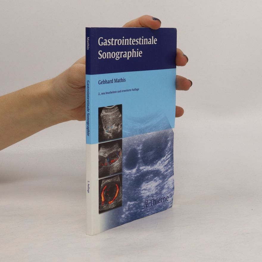 Gebhard Mathis Gastrointestinale Sonographie