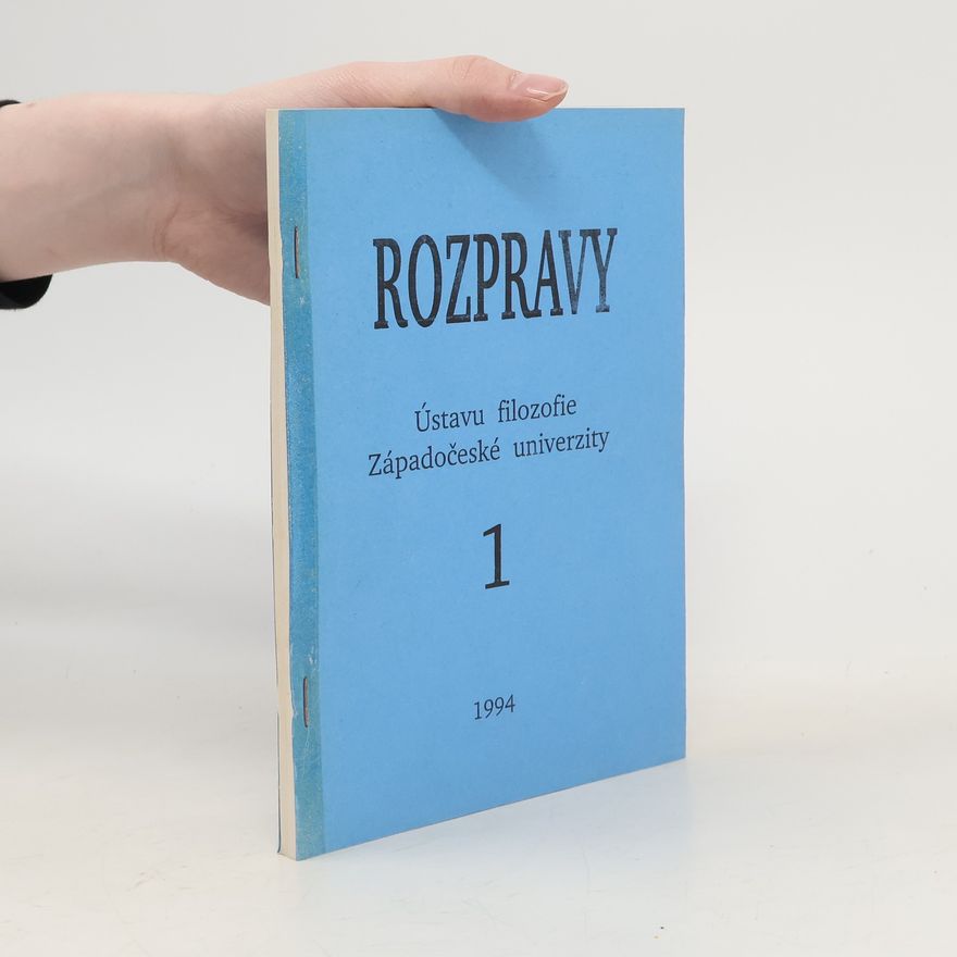 Autorenkollektiv Rozpravy 1
