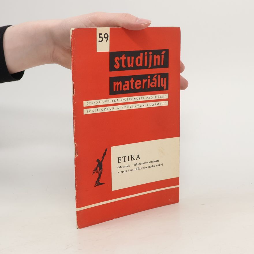 Kolektiv autorů Studijní materiály 59. Etika
