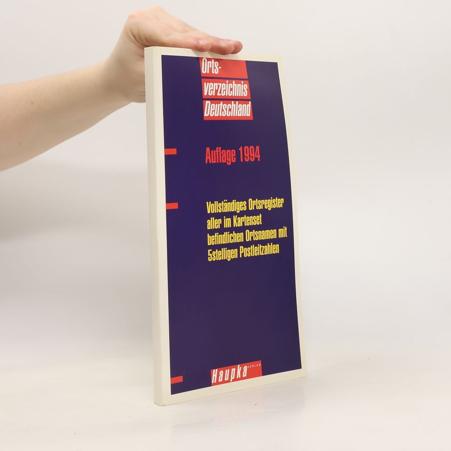 Autorenkollektiv Ortsverzeichnis Deutschland. Auflage 1994