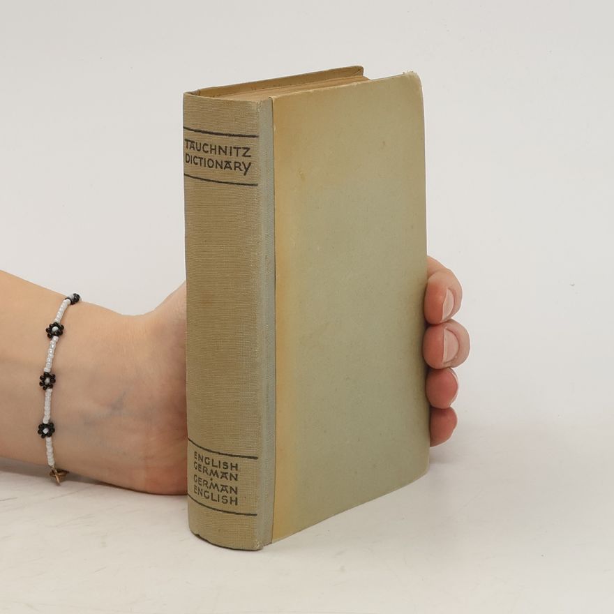 Walther Ebisch Tauchnitz Dictionary