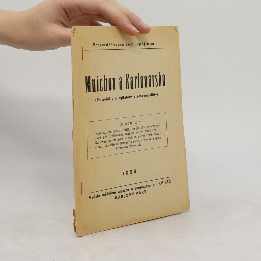 Autorenkollektiv Mnichov a Karlovarsko