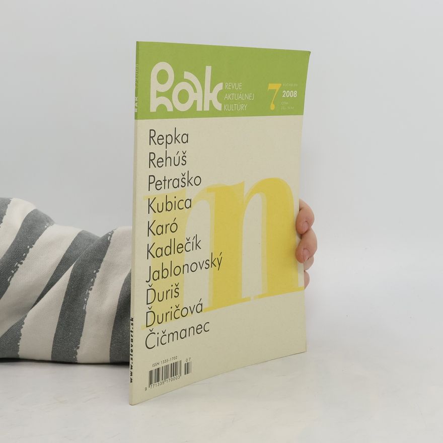 Autorenkollektiv Revue aktuálnej kultúry 7/2008