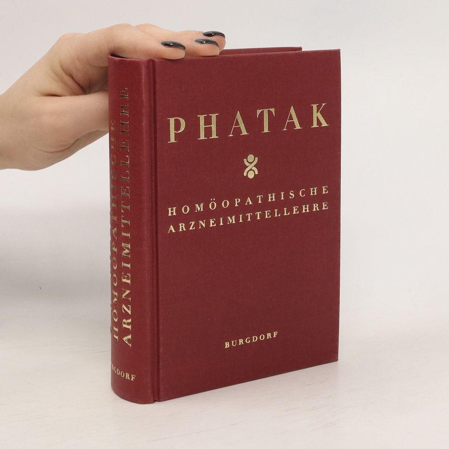 S. R. Phatak Homöopathische Arzneimittellehre