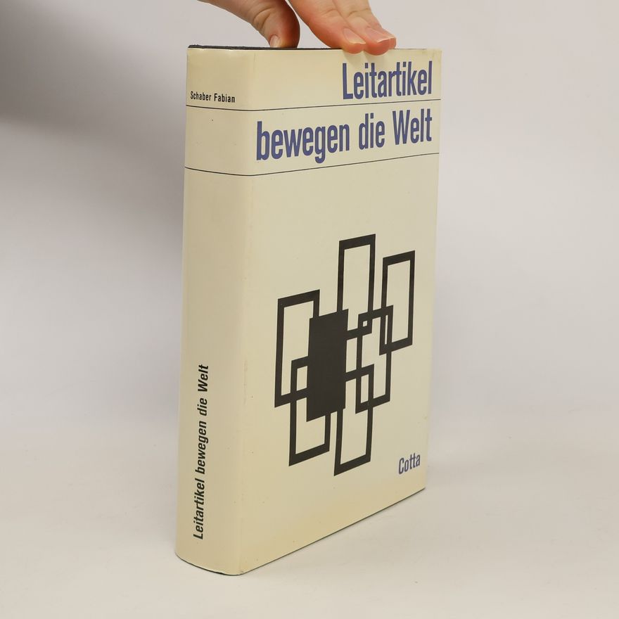 Fabian Walter Leitartikel bewegen die Welt